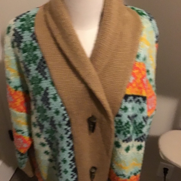 🔥🔥SALE! VERY RARE, ANTHROPOLOGIE, SIZE M/L GREAT CONDITION, WOOL CARDIGAN, 👍 - Picture 12 of 16